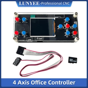 LUNYEE CNC GRBL 4 ejes fuera de línea 1,8 pulgadas controlador fuera de línea para CNC 3018 Pro máquina de grabado fresadora de tallado