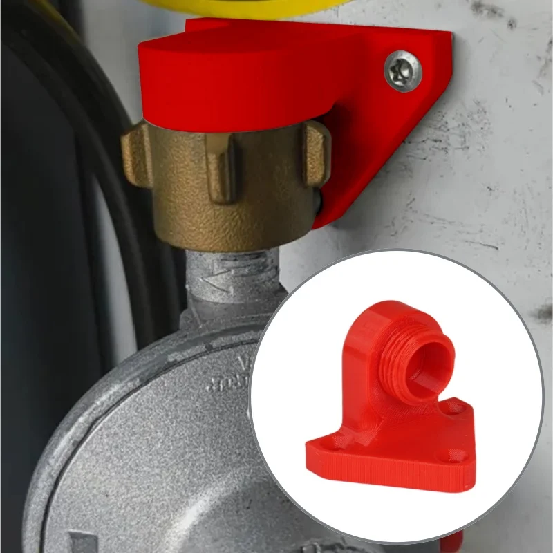 

1 шт., регулятор давления газового баллона для дома на колесах, настенный кронштейн для автофургона, кемпера, внешние аксессуары