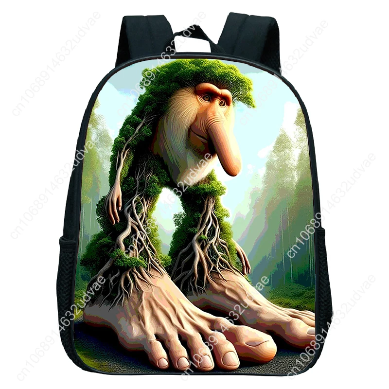 Italian Brainrot Backpack Toddler Boys Kindergarten Bag Cartoon Cappuccino Saaassino School Bags Boys Girls Animals Bookbag Gift