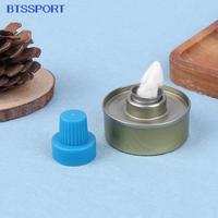 metal Mini Alcohol Lamp Without Alcohol Camping Hiking Stoves Liquid Survival Outdoor Travel Accessories
