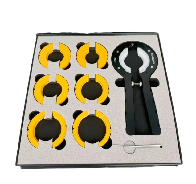 ชุดเครื่องมือซ่อมนาฬิกา TLF 2024 รุ่นใหม่ 7152-6 สำหรับถอดวงแหวนด้านนอกของนาฬิกา  ชุดเครื่องมือช่างซ่อมนาฬิกาสำหรับถอดวงแหวนด้านหน้าของนาฬิกา