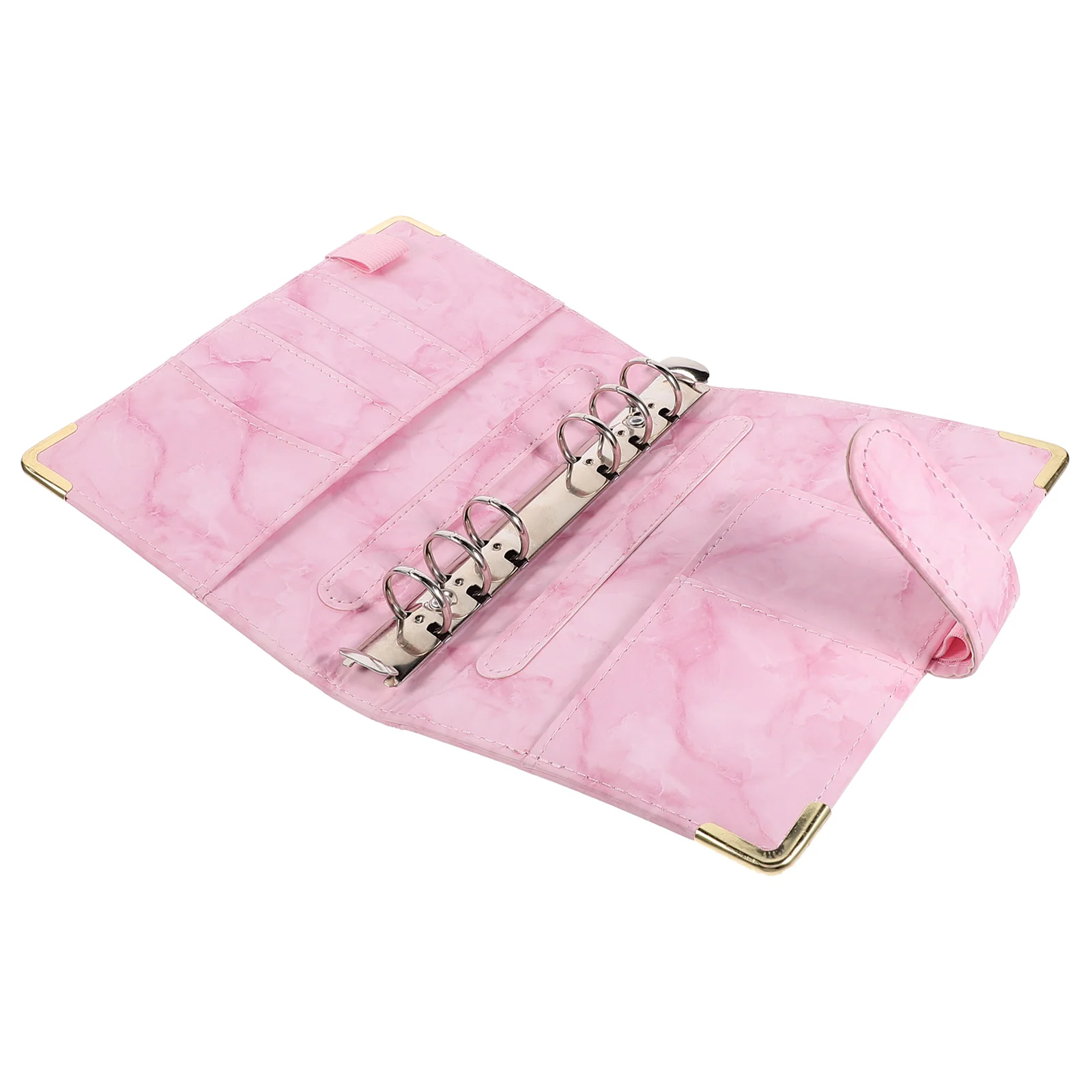 

6-Ring Budget Binder Cover Notebook Shell Notepad Cover Protective Planner Journal Organizer Budget Binder