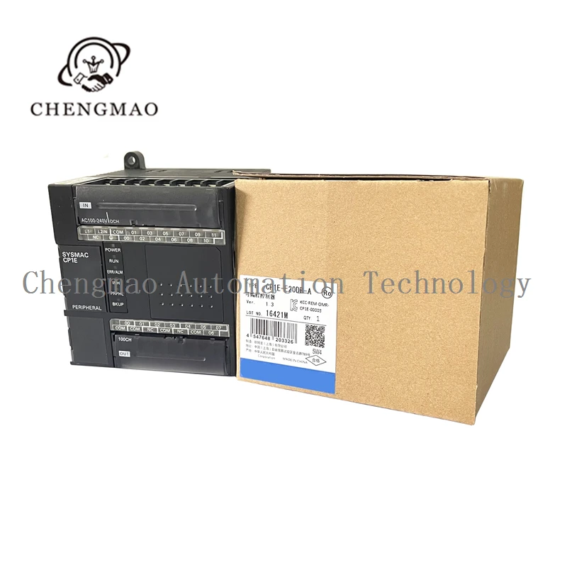 CP1E-E20DR-A وحدة المعالجة المركزية الجديدة والأصلية PLC Sysmac وحدة CP1E-E20DR-A