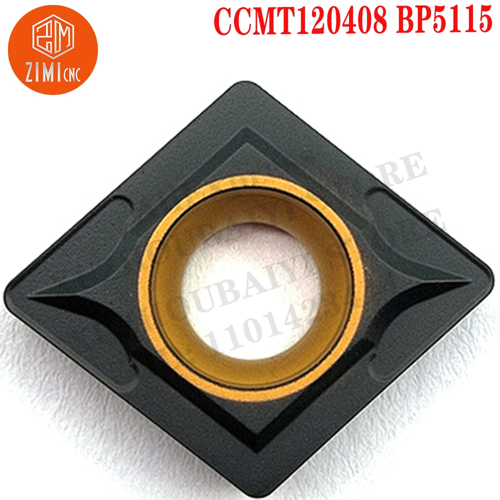 CCMT120408 BP5115 أدوات الخراطة الخارجية إدراج كربيد CCMT 120408 إدراج كربيد خارجي أدوات CNC مخرطة معدنية ميكانيكية