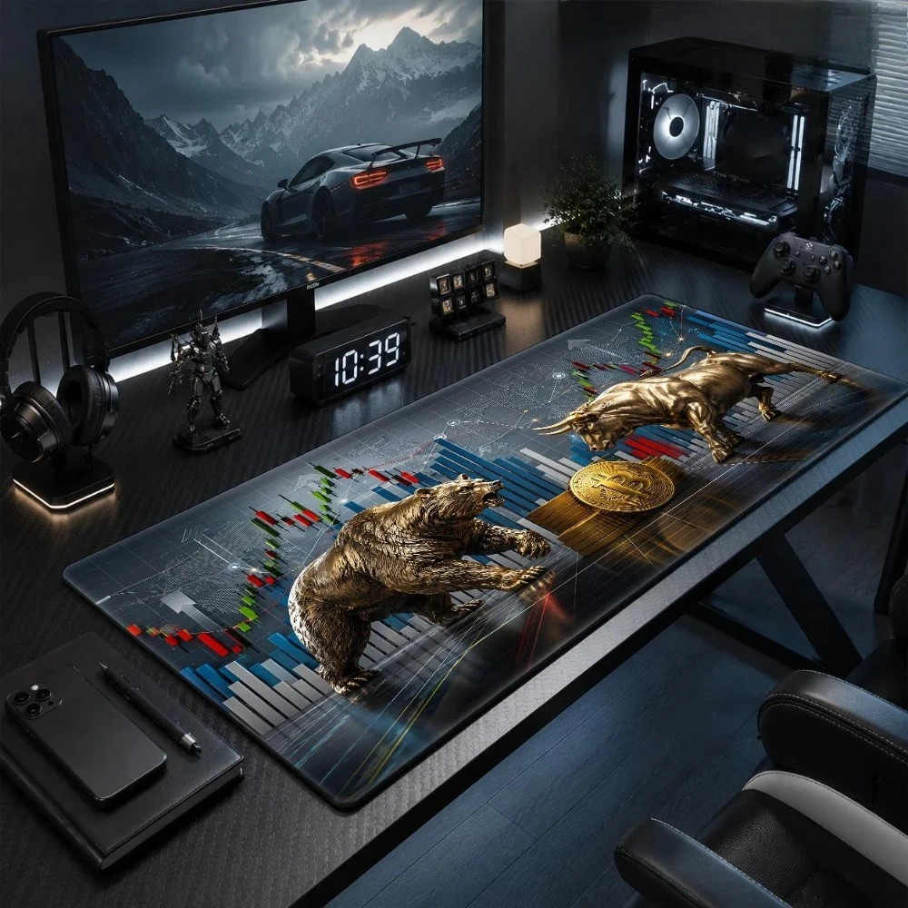 Bear and Bull ビットコイン市場テーマ、現代金融 - Gaming Accessories Market のレビューと価格