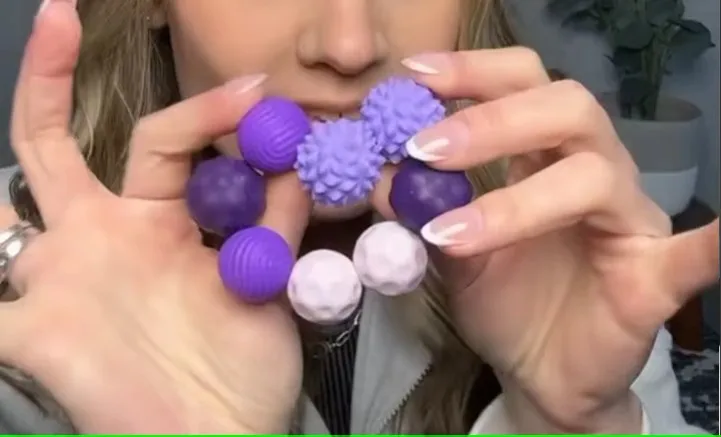 Giocattoli sensoriali palla magnetica in silicone palla di aspirazione magnetica sensoriale giocattolo di decompressione per alleviare l'ansia palla di decompressione