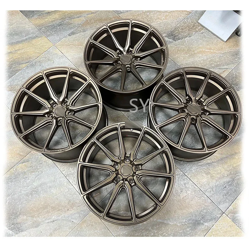 Custom 5x112 5x120 5x114.3 5x1143 17 18 19 20-inch Wheel Hub Car Passenger Car Alloy Forged Evo Hf-3 Wheels for Vossen Hf-3