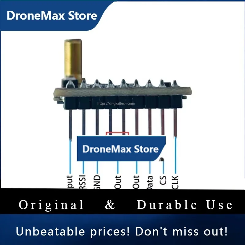 DroMaFPV 1.2G/1.3G Long Range FPV VRX With AV Out 9CH Video Receiver For RC Drone Goggles Monitor And RC Cars Flight Controller
