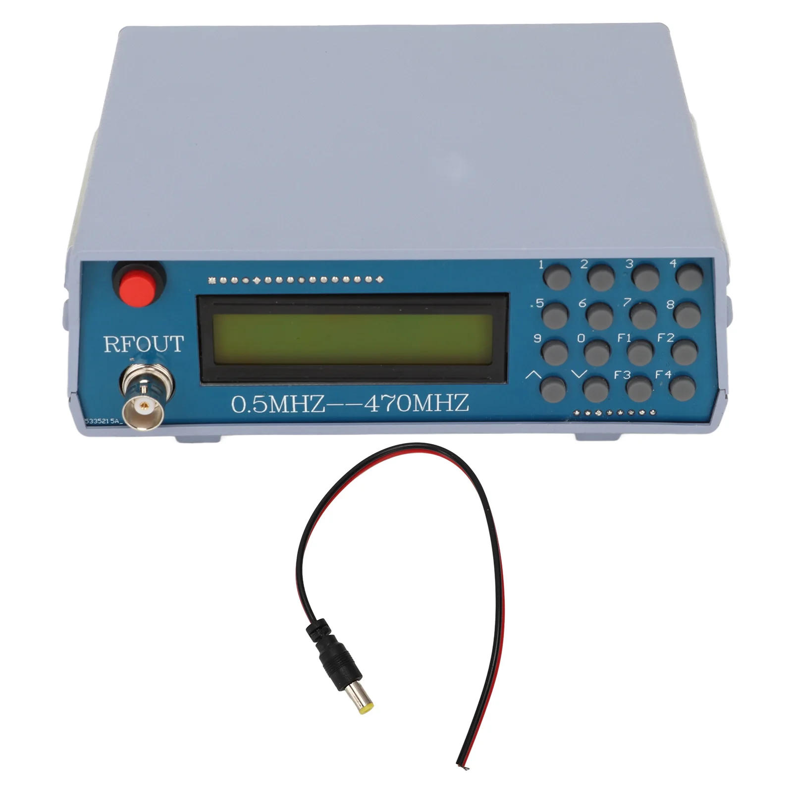 FM Radio Intercom Signal Generator 0.5M-470MHz Frequency Meter Tester Signal Generator 12VDC