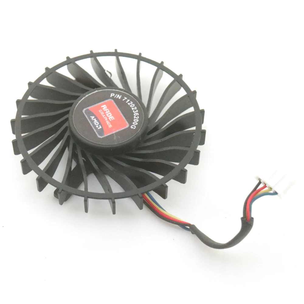 شحن مجاني KFB0512HAA01 56 مللي متر 12 فولت 0.20A 4 سلك بطاقة الفيديو برودة مروحة ل AMD FirePro W7100 مروحة التبريد
