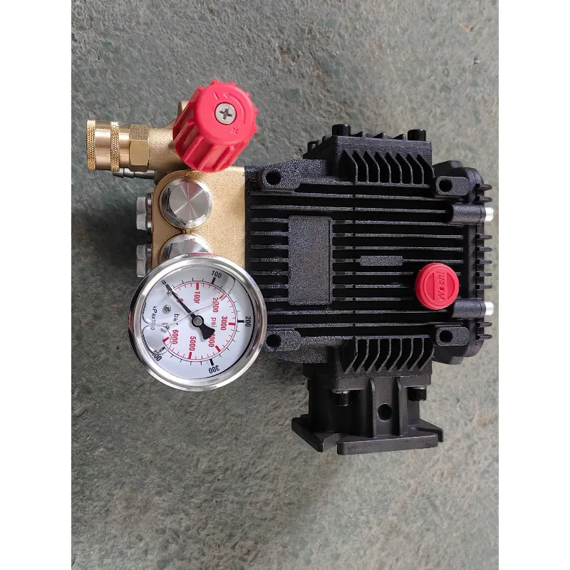 Ultra high pressure pump head Ceramic plunger cleaning machine Pure copper pump head