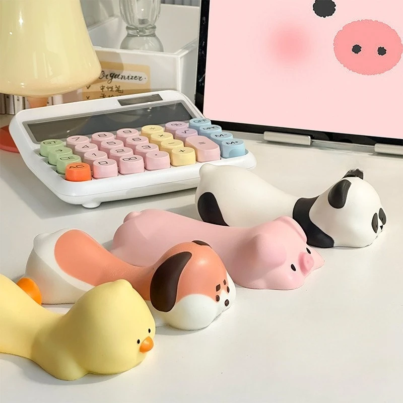 1pc Stress Relief Wrist Rest Mouse Pad Cute Office Desktop Wrist Support Cushion Hand Pillow