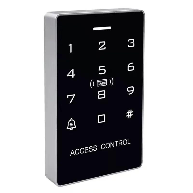 Dual Frequency Access Control ID 125Khz / IC 13.56Mhz  Waterproof IP67 Touch Backlight Button Support 12V or 24V  Wg26/34 Output