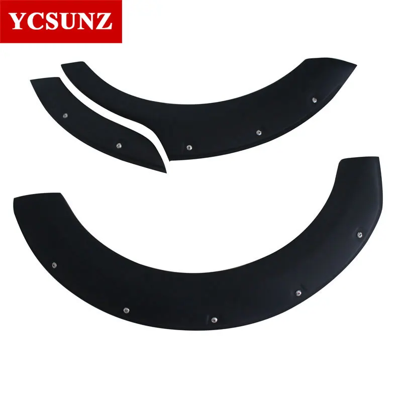 Fender Flares Black Mudguards with nuts For Ford Ecosport 2014 2015 2016 2017 2018