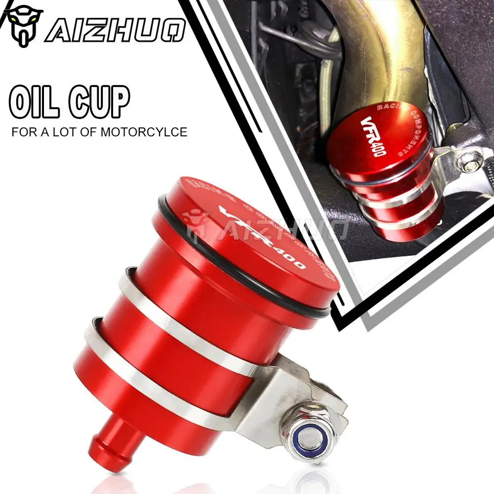 

For Honda VFR400 NC30 1989-1992 VFR 400 1991 1990 NC 30 Motorcycle Brake Fluid Reservoir Clutch Cylinder Tank Oil Fluid Cup