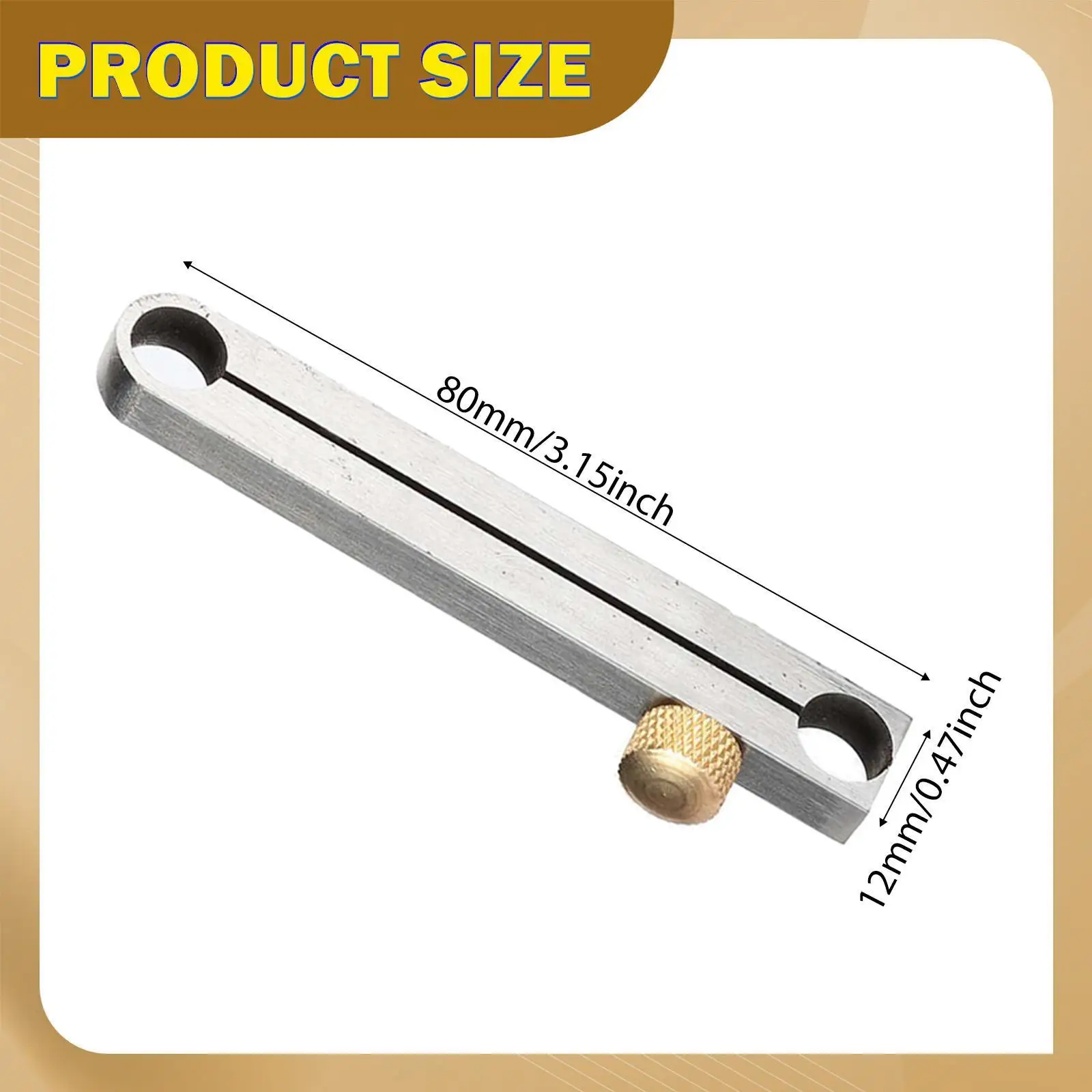 Handheld Center Wheel Clamp Durable Watch Repair Tool Professional Watchmaking Tools for Home Watchmakers
