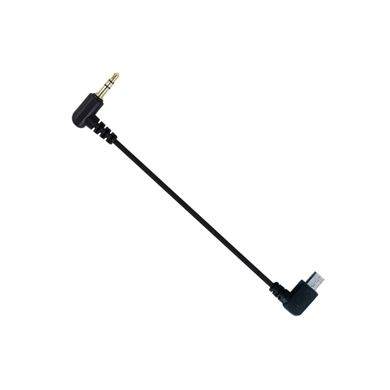 Canfon Tentacle Sync 타임 코드 케이블 TRS 3.5 - Sony FX3 A7S3 A1 타임코드 케이블용 마이크로 USB