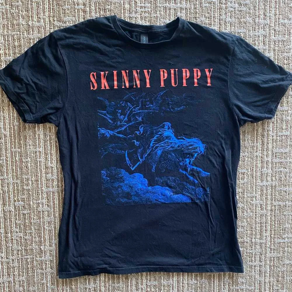 Skinny Puppy Wired Rare S4XL Men’s Cotton Shirt TT449