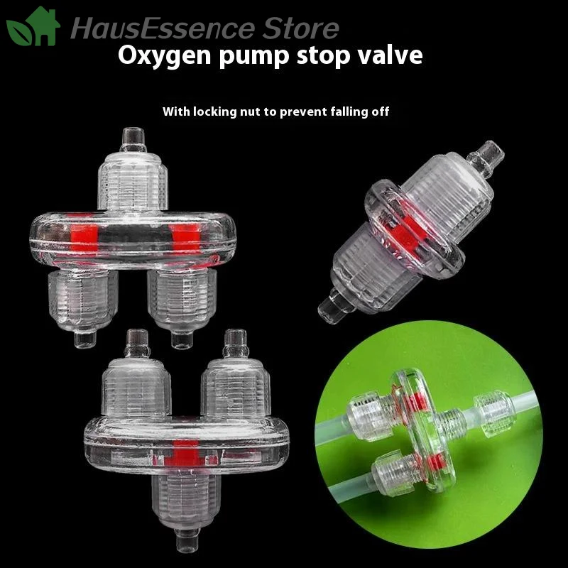 ※2Pcs Durability Household Fish Tanks Fish Tank Water Aeration Compressor Water Pumper Check Valve Oxygen One-Way Ideal