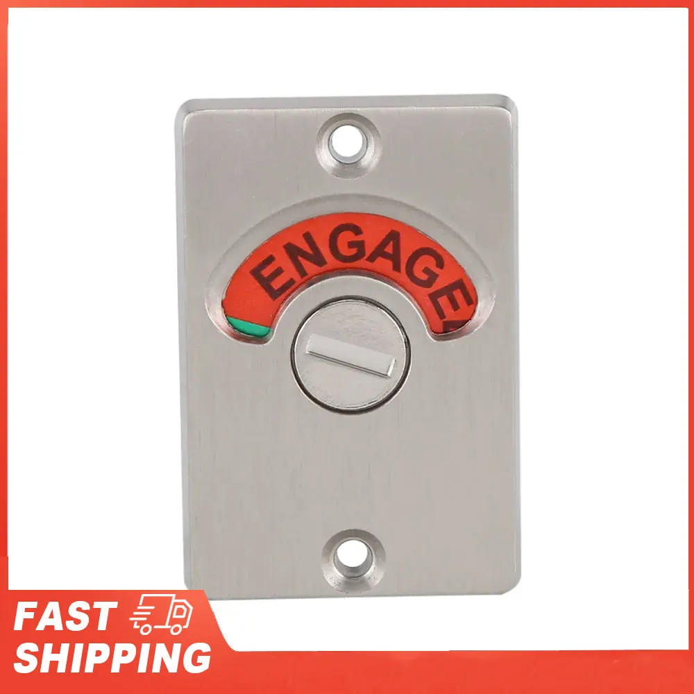 Indicator Privacy  Door Lock Vacant Engaged Screws Bathroom Toilet