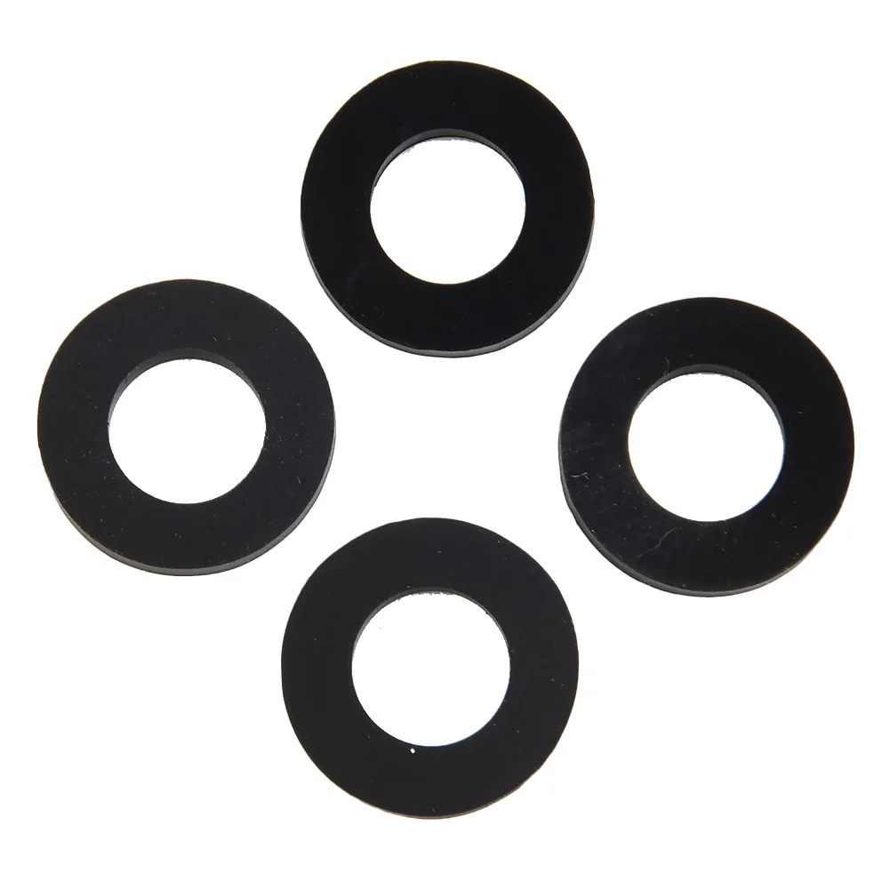 Silicone Rubber Gasket 0.3 Cm Thickness 10Pcs Black For Sodastream Nozzle Repair Adapter Kit Replacement Seals