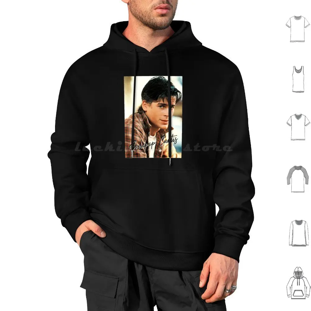 Sodapop Curtis The Outsiders 80s Movie Classic Hoodie cotton Long Sleeve Sodapop Curtis The Outsiders 80s Movie