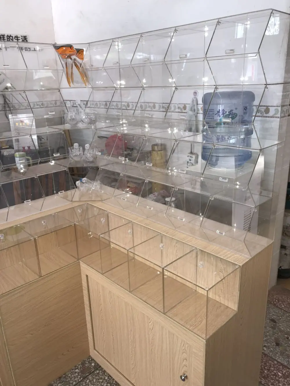 Custom Design Candy Food Display Shelf Supermarket Bulk Candy Shelf