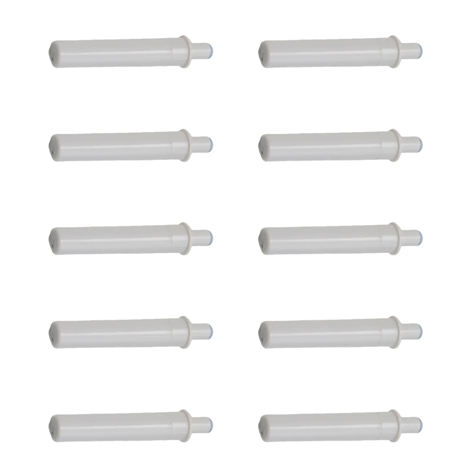 High Quality Dampers Buffers Drawers Gray System Damper White Cabinet Door Stop Cabinet Hinges Cupboard Push To Open 10pcs