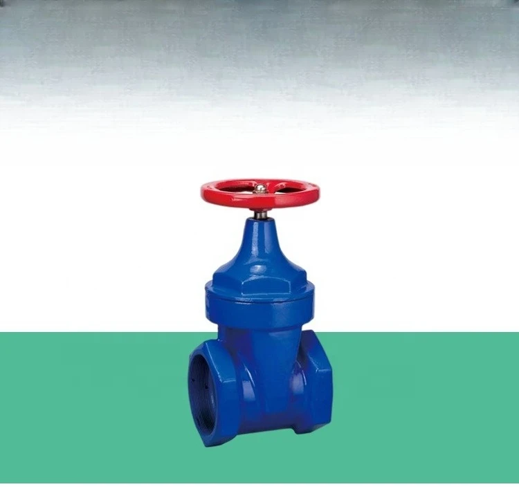110Mm PN16 Soft Sealed Manual Sluice Flanged Ductile Iron Screw Gate Valve