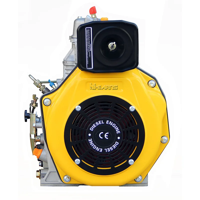 5HP 3.8kW HR178F G3 Axle Hand-Pull Plate Grab Muffler Easy To Operate 4HP Motor Fuel Tank