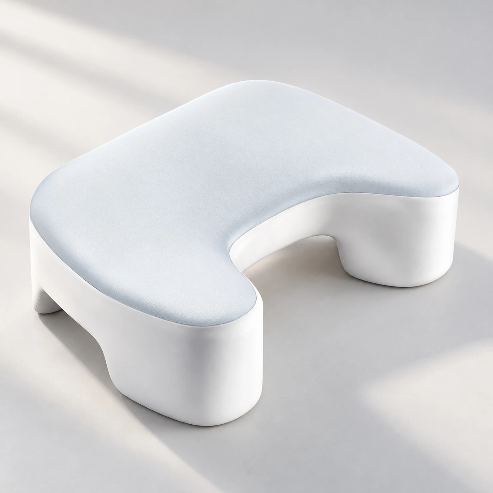 Pillow with Arm Support Sections Ergonomic Side Sleeping Pillow Cooling for Office Workers, Home Rest, Study Space