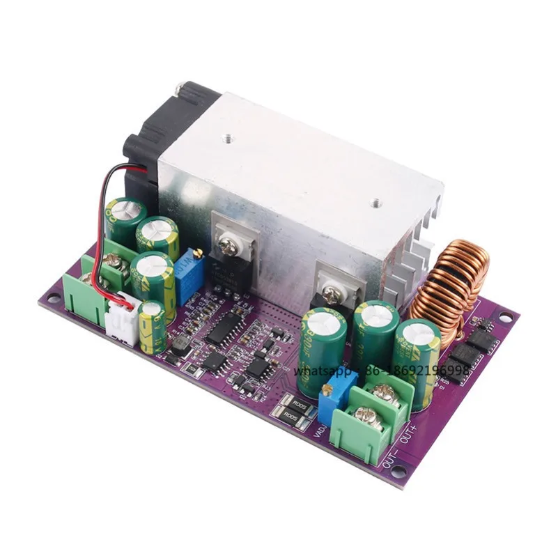 

Понижающий модуль постоянного тока 600W25A, высокая мощность, регулируемый постоянный ток постоянного тока 12–75 В до 2,5 В, 50 В