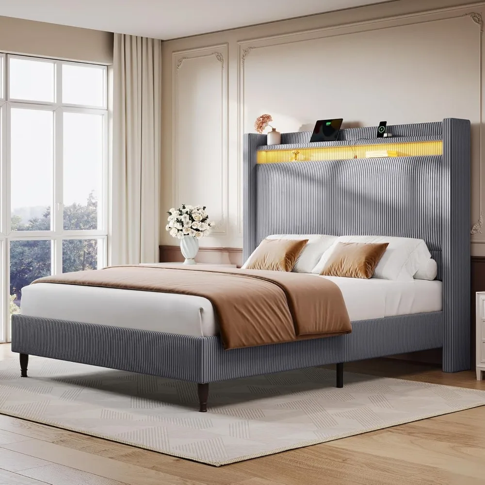 Queen Bed Frame with 55.3