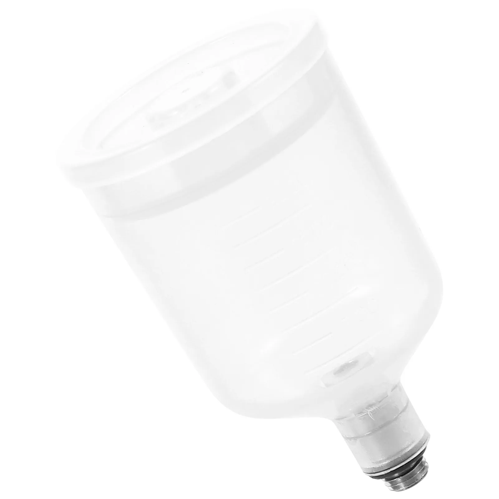 Airbrush Cup Spray Paint Pigment Cup Detachable Plastic Clear Replacement Pot for Cost Saving and Large Capacity