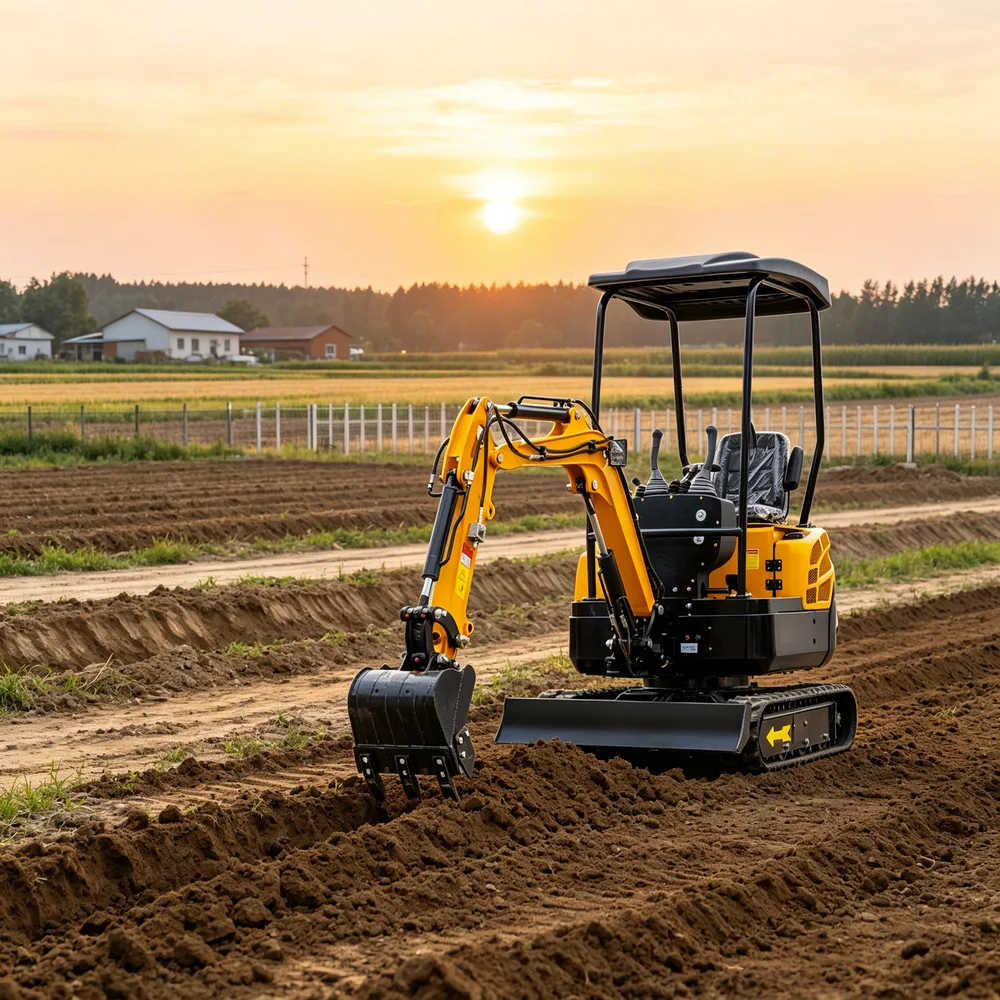 カスタマイズされたコンパクトミニショベル、2トン小型油圧クロ - Farming Zero のレビューと価格