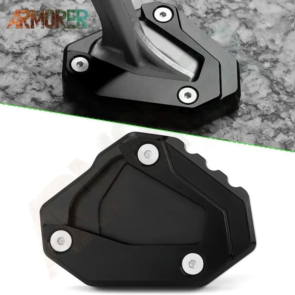 

Motorcycle Support Plate Foot Side Stand Extension Sidestand Pad For R1 R 1 r1 2015-2021 2022 2023 Accessories