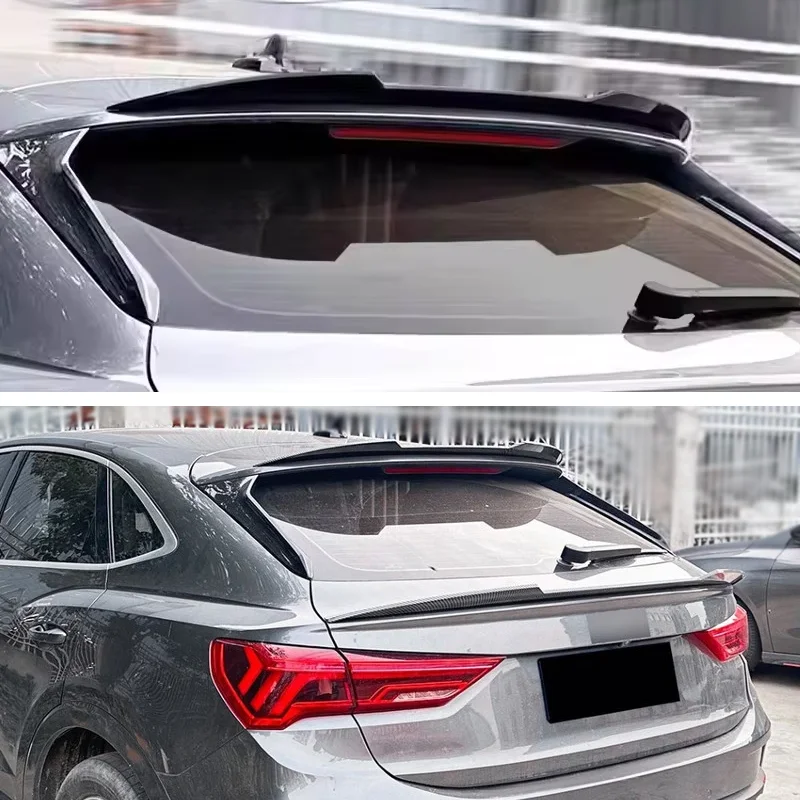 99Cm Car Universal Rear Roof Spoiler 2PCs For 99% Hatchback A3 8P Golf 5 6 7 Polo Mk6 F20 Seat Ibiza Leon Byd Dolphin Nissan Mar