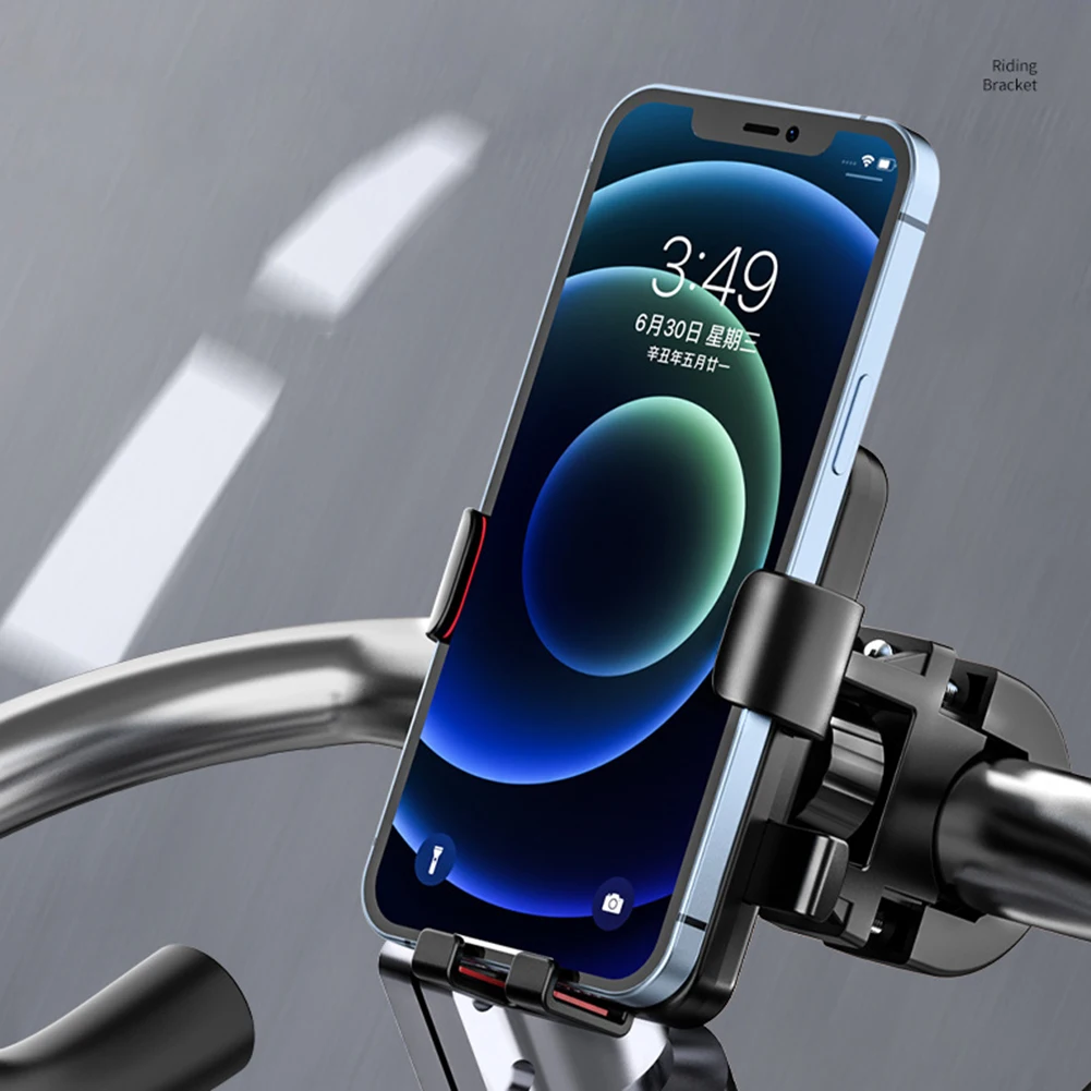 Fahrrad telefon halterung Clip 360-Grad-Drehung Anti-Shake-Handy klemme für Motorrad Fahrrad Roller Drops hipping