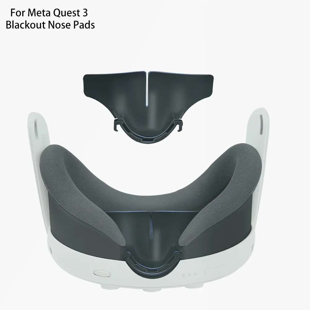 Juste de protection qualifiée ale en silicone pour Meta Quest 3 VR, 3 accessoires, coussretours d'ombrage, housse anti-ald, 6 pièces