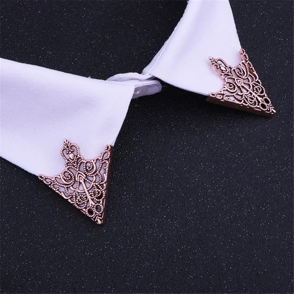 Exquisite Activity Alloy Clothing Accessories Crown Wedding Corner Badge Brooch Triangle Pins For Women|Men