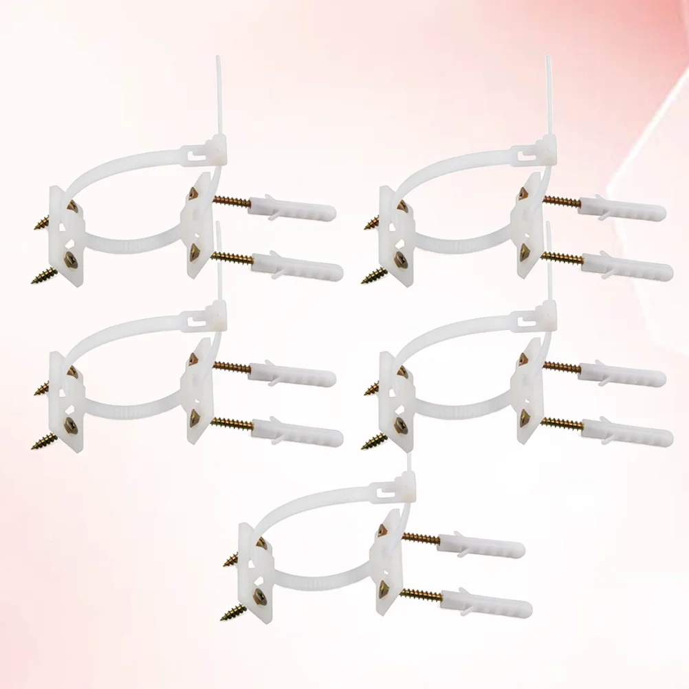 

5pcs Furniture Tip Kit Nylon Wall Anchors Proofing Straps Stand Cabinet Furniture Strap Bookcase Anchors