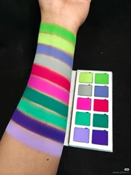 DRAMO Moon Wheel Project Series 10 Color Eyeshadow Matte Shimmer Chameleon Eye Shadow Palette Eye Makeup