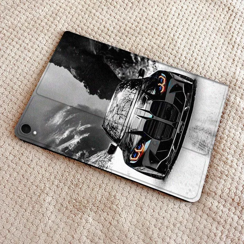 Neon Black Sports Car Tablet Case For Samsung Tab Galaxy S6 S11 A A7 A8 A9 A11 10.1 10.4 10.5 Plus Lite Gift