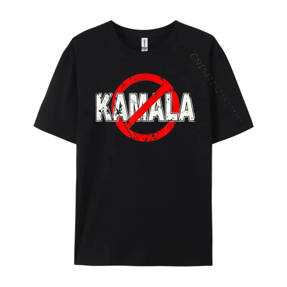 Impeach Kamala Harris Anti Vice President Kamala Harris Graphic T Shirts Men Oversized Printed T-Shirt