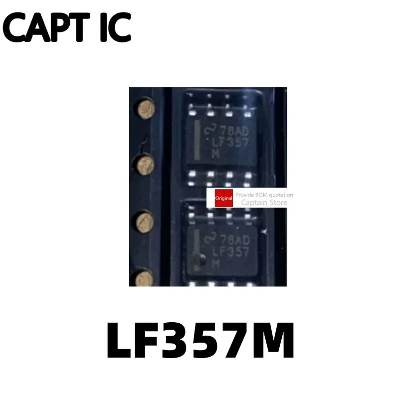 1PCS LF357MX LF357M LF357 Chip SOP-8 Precision Operational Amplifier IC Chip