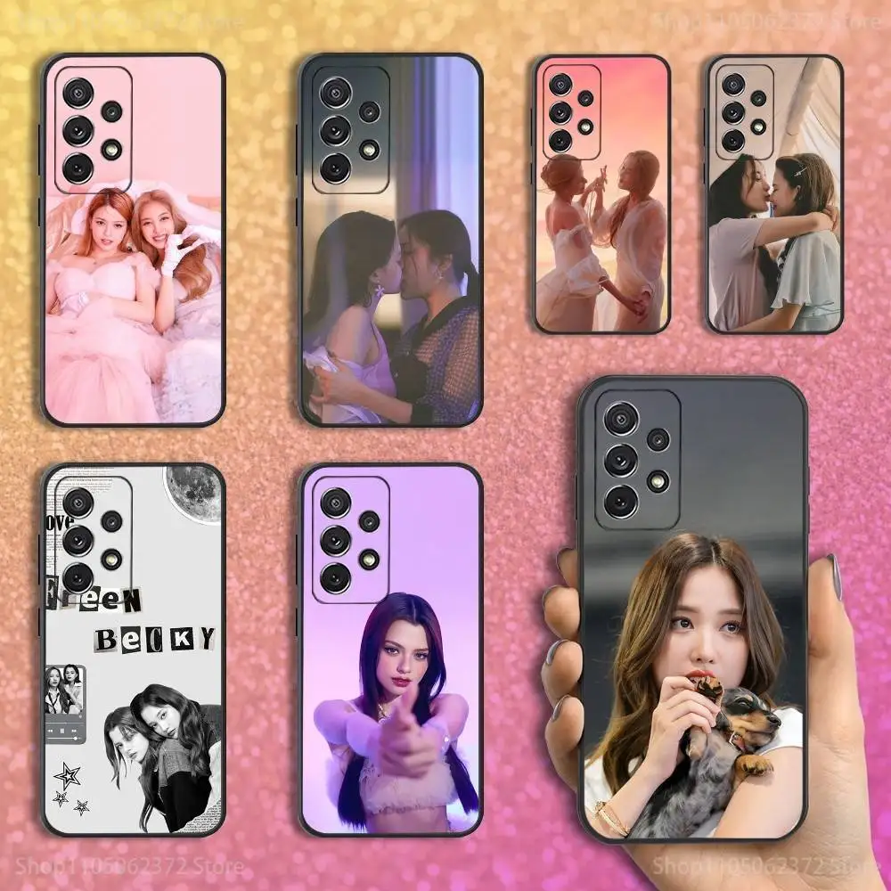 

Pink T-Theory F-Freen Becky Phone Case For Samsung S25,S24,S23,S22,S21,S20,S10,Ultra,Plus,Lite,FE,Soft Silicone Black Cover