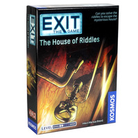 EXIT: The House of Riddles - Unique Escape Room Game - 1-4 Players - Puzzle Solving Strategy Board Games