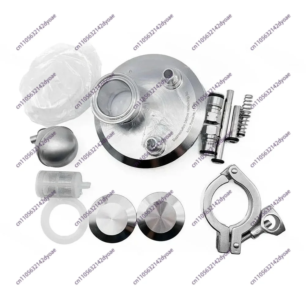 4-inch clover pressure pack with floating immersion tube, suitable for beer brewing