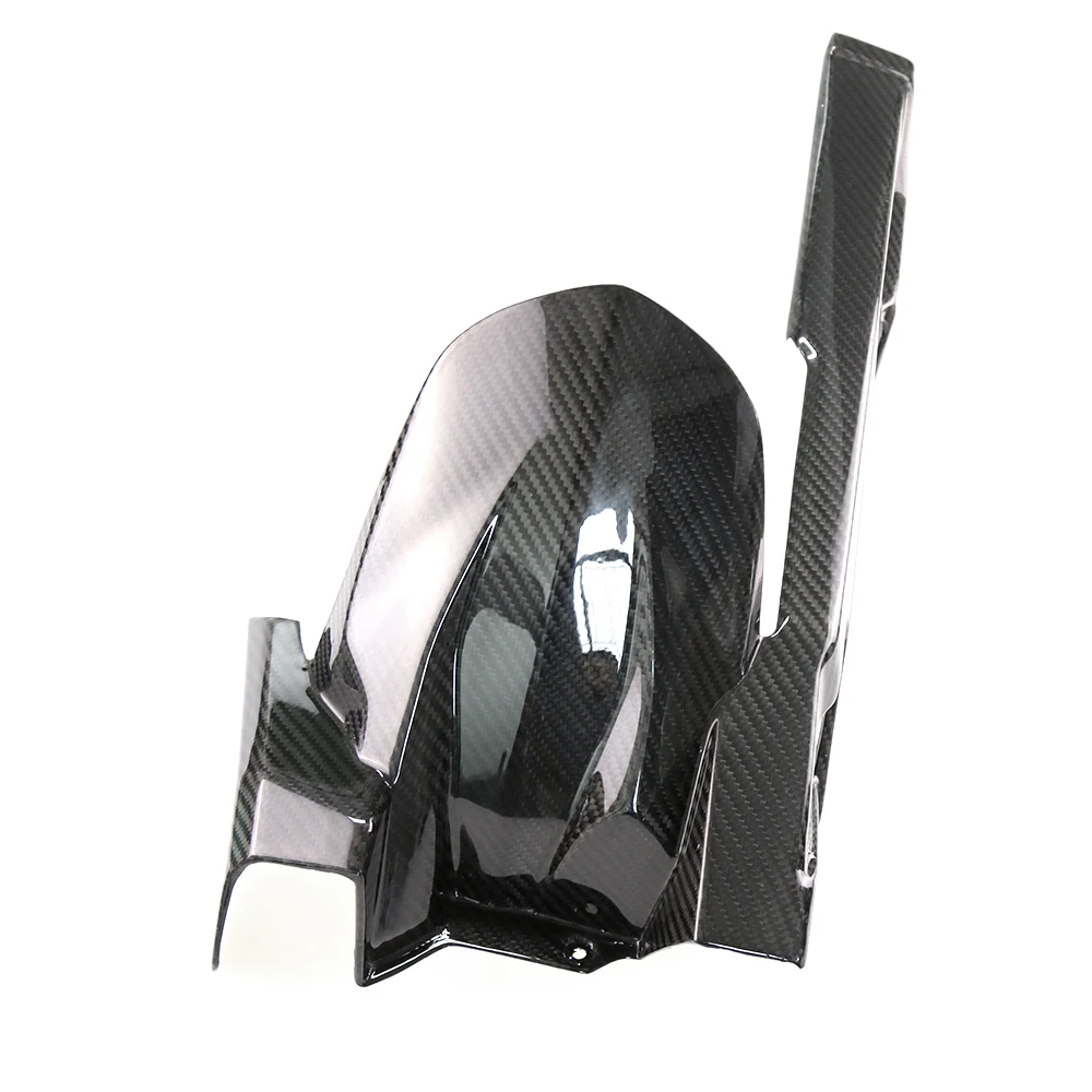 

STLF For Ninja400 2018 Motorcycle Carbon Fiber Rear Fender Mudguard Chain Cover