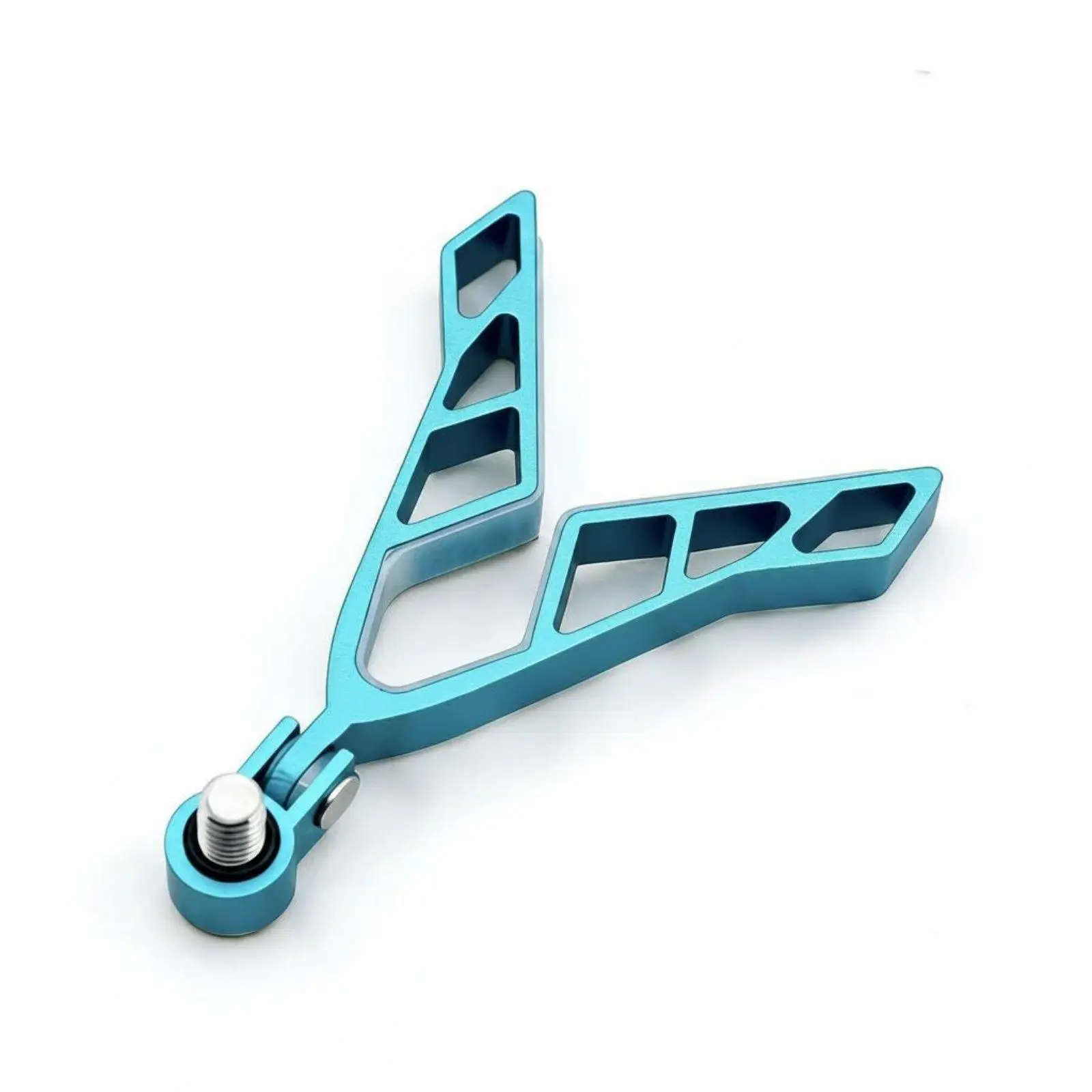 Durable Aluminum Fishing Rod Holder Lightweight Rod Rest Bracket for Boat Riverbank Angling Trips